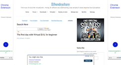 Desktop Screenshot of djhendry-share.blogspot.com