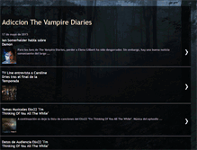 Tablet Screenshot of adiccionthevampirediares.blogspot.com