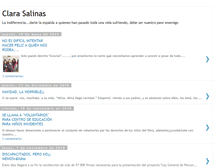 Tablet Screenshot of clara-salinas.blogspot.com