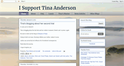 Desktop Screenshot of isupporttinaanderson.blogspot.com