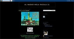 Desktop Screenshot of nad-e-ali.blogspot.com