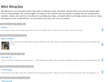 Tablet Screenshot of mightyminimiracles.blogspot.com