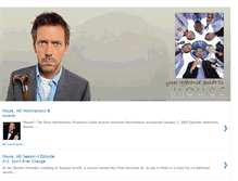Tablet Screenshot of housemdreference.blogspot.com