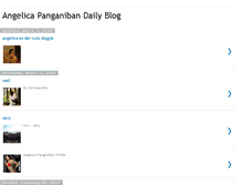 Tablet Screenshot of angelicapanganibaninfo.blogspot.com