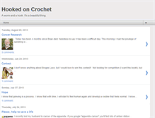 Tablet Screenshot of hooked-on-crochet.blogspot.com