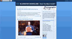 Desktop Screenshot of bluewatersnowglobe.blogspot.com