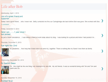 Tablet Screenshot of lifeafterbob.blogspot.com
