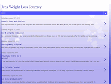 Tablet Screenshot of jensawyersweightlossjourney.blogspot.com
