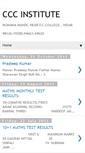 Mobile Screenshot of cccinstitute.blogspot.com