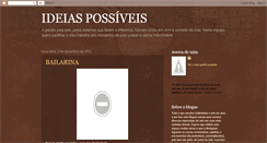 Desktop Screenshot of ideiaspossiveis.blogspot.com
