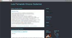 Desktop Screenshot of luisfernandoorozcog.blogspot.com