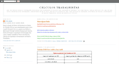 Desktop Screenshot of calculostrabalhistas.blogspot.com