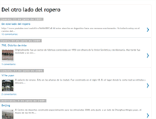 Tablet Screenshot of delotroladodelropero.blogspot.com