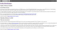 Desktop Screenshot of electricspace.blogspot.com