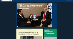 Desktop Screenshot of internacionaldzidzantunense.blogspot.com