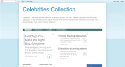 Desktop Screenshot of celebrities-collection.blogspot.com