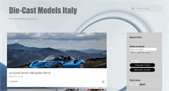 Desktop Screenshot of die-cast-models.blogspot.com