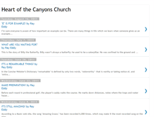 Tablet Screenshot of heartofthecanyons.blogspot.com