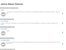 Tablet Screenshot of janicemasonsteeves.blogspot.com