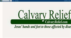 Desktop Screenshot of calvaryrelief.blogspot.com