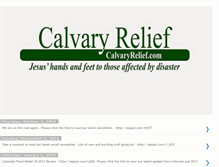 Tablet Screenshot of calvaryrelief.blogspot.com