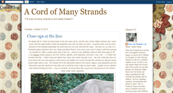 Desktop Screenshot of acordofmanystrands.blogspot.com