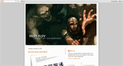 Desktop Screenshot of mattkohrart.blogspot.com