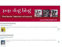 Tablet Screenshot of popdogblog.blogspot.com