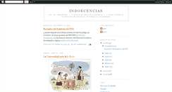 Desktop Screenshot of indoecencias.blogspot.com