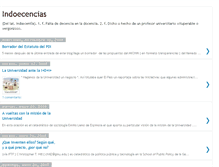 Tablet Screenshot of indoecencias.blogspot.com