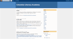 Desktop Screenshot of columbialiteracyacademy.blogspot.com