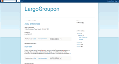 Desktop Screenshot of largogroupon.blogspot.com