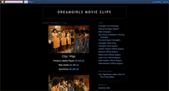 Desktop Screenshot of dreamgirlsmovieclips.blogspot.com