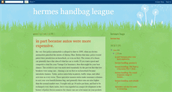 Desktop Screenshot of handbagleague.blogspot.com