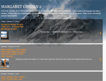 Tablet Screenshot of margaretgosden2.blogspot.com