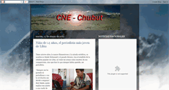Desktop Screenshot of cnechubut.blogspot.com