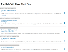 Tablet Screenshot of kidswillhavetheirsay.blogspot.com