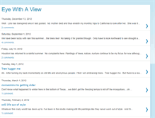 Tablet Screenshot of eyewithaview.blogspot.com