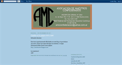 Desktop Screenshot of amcmaestros.blogspot.com