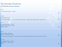 Tablet Screenshot of derushapublishing.blogspot.com