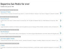 Tablet Screenshot of deportivosanpedroforever.blogspot.com