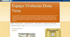 Desktop Screenshot of espacodonanena.blogspot.com