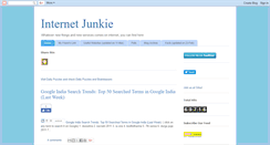 Desktop Screenshot of new-on-internet.blogspot.com