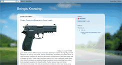 Desktop Screenshot of beingisknowing.blogspot.com