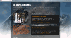 Desktop Screenshot of chrisgibbons80.blogspot.com