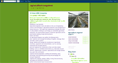 Desktop Screenshot of agrucaltureengneer.blogspot.com