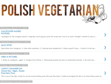 Tablet Screenshot of polishvegetarian.blogspot.com