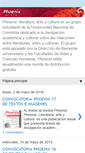 Mobile Screenshot of phoenixliteraturaarteycultura.blogspot.com