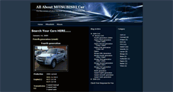 Desktop Screenshot of mitsubishi-lover.blogspot.com