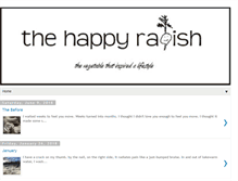 Tablet Screenshot of happyradishblog.blogspot.com